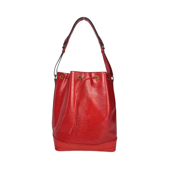 Louis Vuitton Noé Red Epi Leather Bucket Shoulder Bag Made in France A20970 - Picture 1 of 16